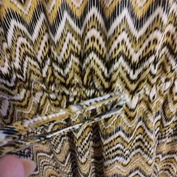 Plus Size Yellow Dress Tacera - Picture 4 of 9